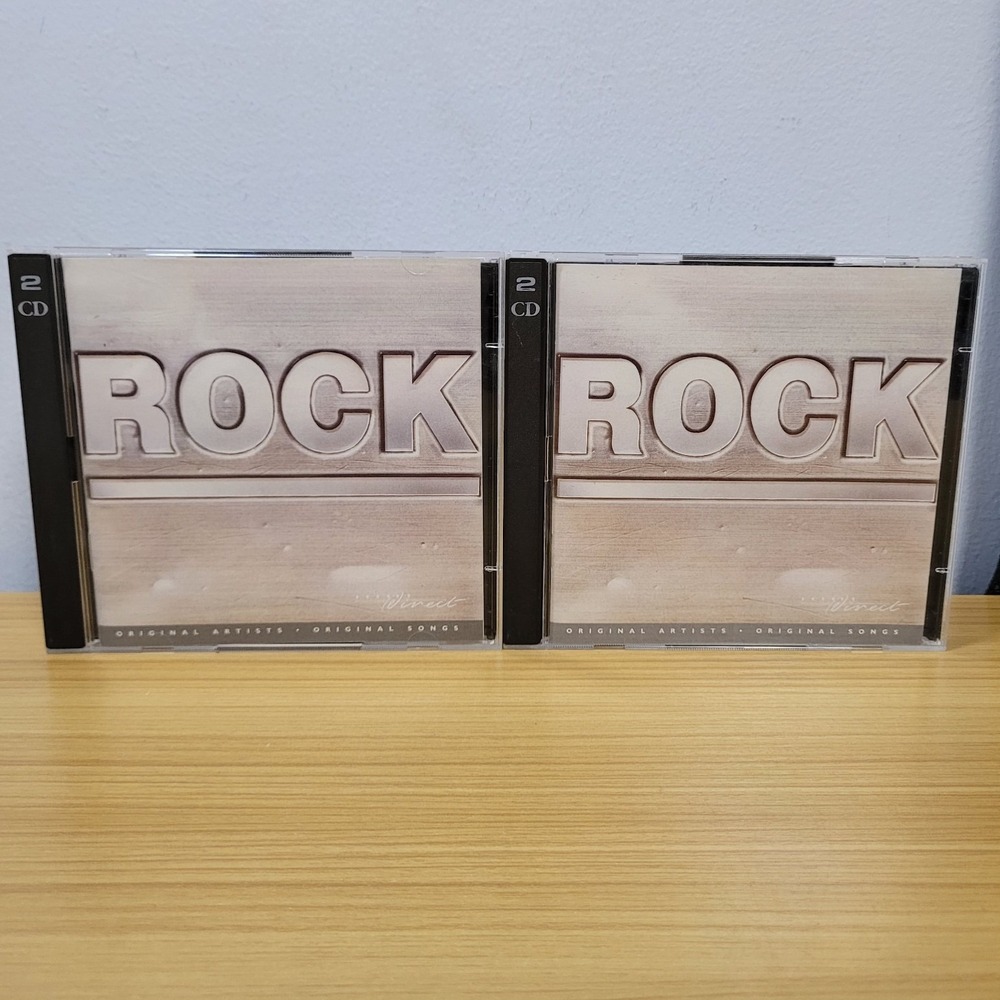 2 CD Rock Original Artists Original Songs Compilation 3,5,6 ONLY